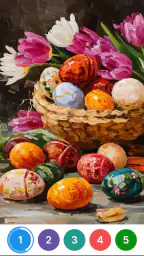 Oil Painting Coloring Book screenshot