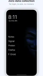 Olauncher. Minimal AF Launcher screenshot