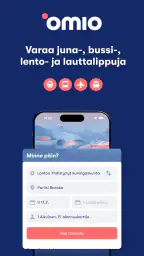 Omio: Junat, bussit & lennot screenshot