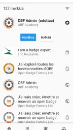 Open Badge Passport screenshot