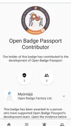 Open Badge Passport screenshot