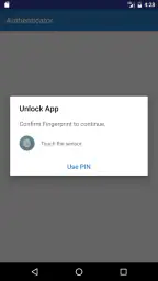 Oracle Mobile Authenticator screenshot