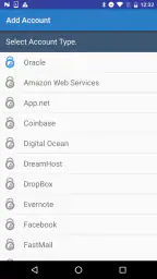 Oracle Mobile Authenticator screenshot