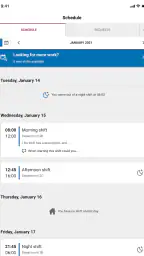 ORTEC Employee Self Service 7 screenshot