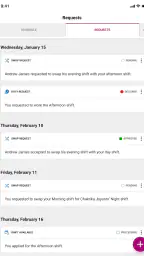 ORTEC Employee Self Service 7 screenshot