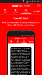 Osho Zen Tarot screenshot