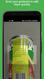 Ostoslista ja ruokavarasto screenshot