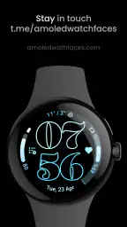 Outlined Watch Face screenshot