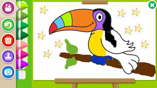 Paint and Learn Animals screenshot