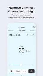 Panasonic Comfort Cloud screenshot