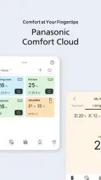 Panasonic Comfort Cloud screenshot