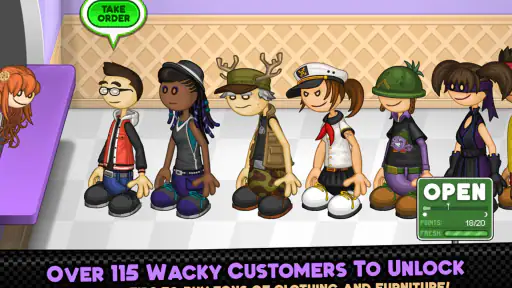 Papa's Scooperia HD screenshot