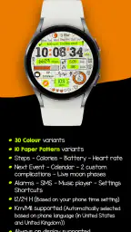 Paper of Time - Watch Face screenshot