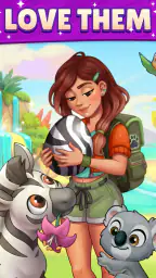 Paradise Paws: Merge Animals screenshot