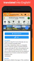 Paragliding Map screenshot