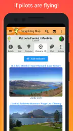 Paragliding Map screenshot