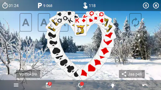 Pasianssi Peli Suomeksi screenshot