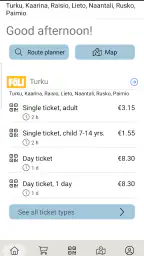 PayiQ Tickets screenshot