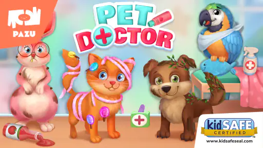 Pet Doctor Care games for kids screenshot