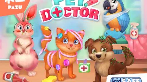 Pet Doctor Care games for kids screenshot