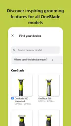 Philips OneBlade (Daily Care) screenshot