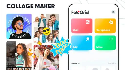 Photo Collage & Grid screenshot