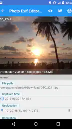 Photo Exif Editor Pro - Metada screenshot