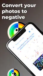 Photo invert color screenshot