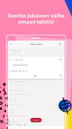 Photomath screenshot