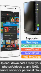 PhotoSync NAS Add-On screenshot