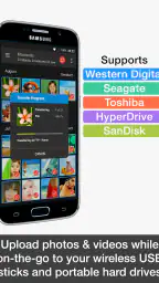 PhotoSync NAS Add-On screenshot