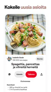 Pinterest screenshot