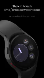 Pixel Analog Watch face screenshot