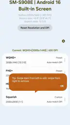 Pixels: Resolution+DPI Changer screenshot