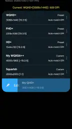Pixels: Resolution+DPI Changer screenshot