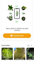 Plant identifier and care screenshot