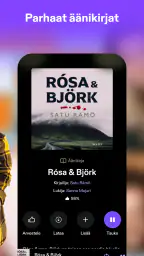 Podimo: Podcastit & äänikirjat screenshot
