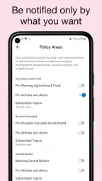 POLITICO Europe Edition screenshot
