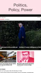 POLITICO Europe Edition screenshot