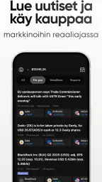 Pörssi sovellus - Capital.com screenshot