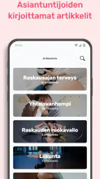 Preggers Raskausseuranta App screenshot