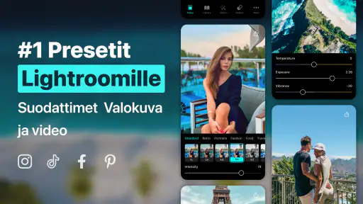Presetit varten Lightroom FLTR screenshot