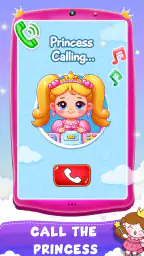 Princess Phone Game for Girls screenshot