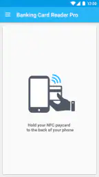 Pro-luottokortinlukija NFC screenshot