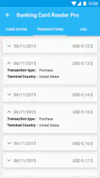 Pro-luottokortinlukija NFC screenshot