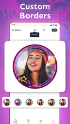 Profile Picture Border Frame screenshot