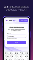 Proton Drive: Pilvitallennus screenshot