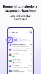Proton Mail salattu sähköposti screenshot