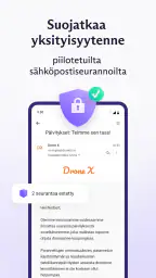 Proton Mail salattu sähköposti screenshot