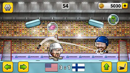 Puppet jääkiekko pelit screenshot